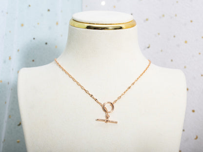[Regal Gem]ECHAPPEE NECKLACE PINK GOLD