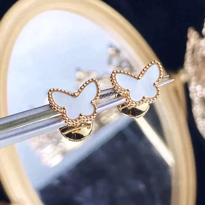 [Regal Gem]SWEET BUTTERFLY MOP EARSTUDS