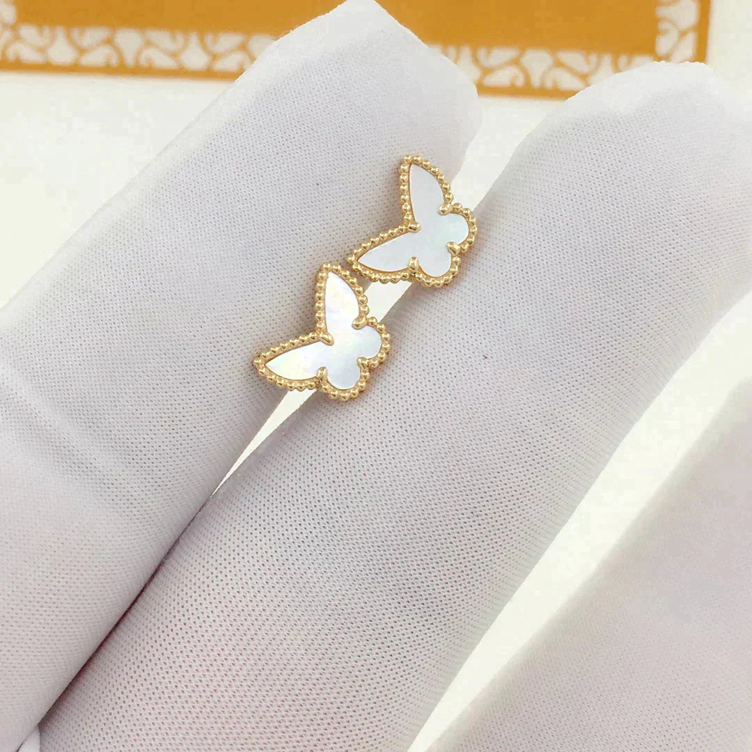 [Regal Gem]SWEET BUTTERFLY MOP EARSTUDS
