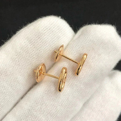 [Regal Gem]CHAINE SMALL EARRINGS GOLD AND SILVER