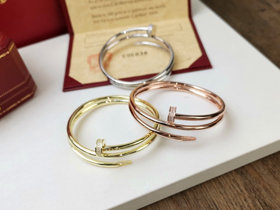 [Regal Gem]JUSTE BRACELET 3.5MM DOUBLE ROW DIAMOND