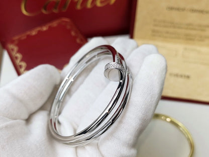 [Regal Gem]JUSTE BRACELET 3.5MM DOUBLE ROW DIAMOND