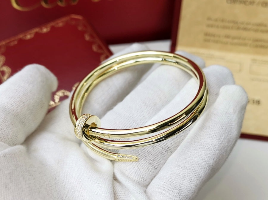 [Regal Gem]JUSTE BRACELET 3.5MM DOUBLE ROW DIAMOND