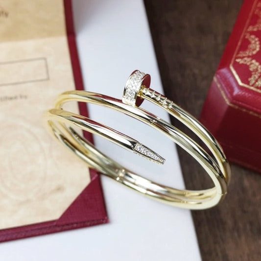 [Regal Gem]JUSTE BRACELET 3.5MM DOUBLE ROW DIAMOND