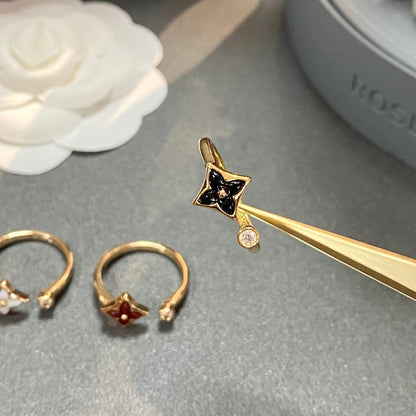 [Regal Gem]STAR 1 DIAMOND OPEN RING