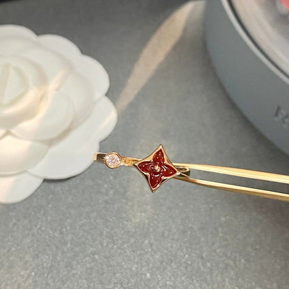 [Regal Gem]STAR 1 DIAMOND OPEN RING