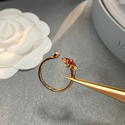[Regal Gem]STAR 1 DIAMOND OPEN RING