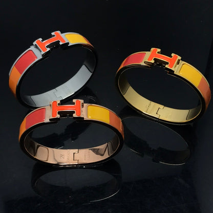 [Regal Gem]H BRACELET ORANGE RAINBOW CERAMIC
