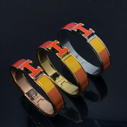 [Regal Gem]H BRACELET ORANGE RAINBOW CERAMIC