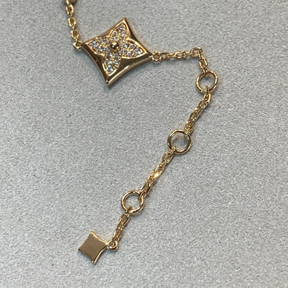 [Regal Gem]STAR AND SUN 4 MOTIFS GOLD DIAMONDS BRACELET