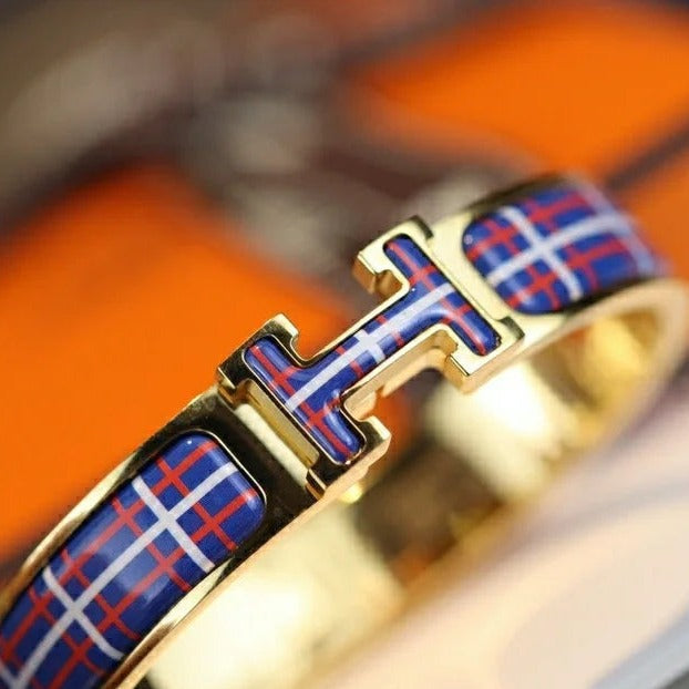 [Regal Gem]H TARTAN BRACELET 12MM