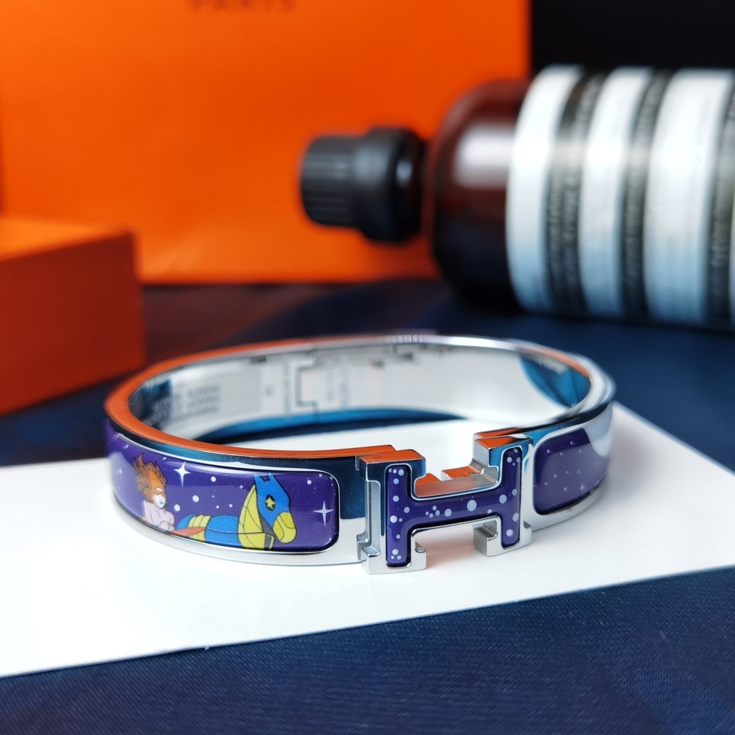 [Regal Gem]H STAR AND MOON BRACELET 12MM