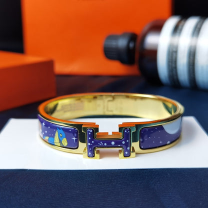[Regal Gem]H STAR AND MOON BRACELET 12MM