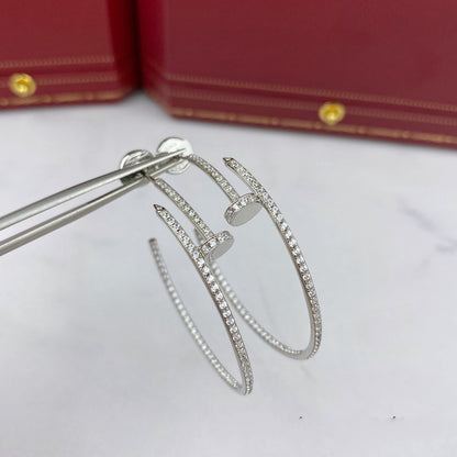 [Regal Gem]JUSTE EARRINGS FULL DIAMONDS 1.8MM
