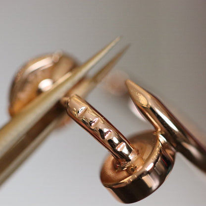 [Regal Gem]JUSTE EARRINGS PINK GOLD