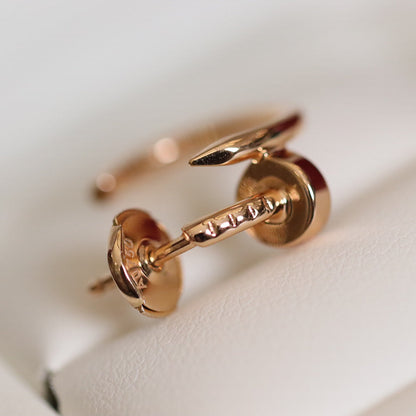 [Regal Gem]JUSTE EARRINGS PINK GOLD