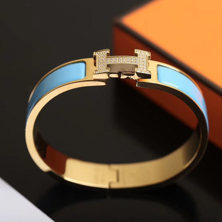 [Regal Gem]H CLOUD BLUE BRACELET GOLD DIAMOND