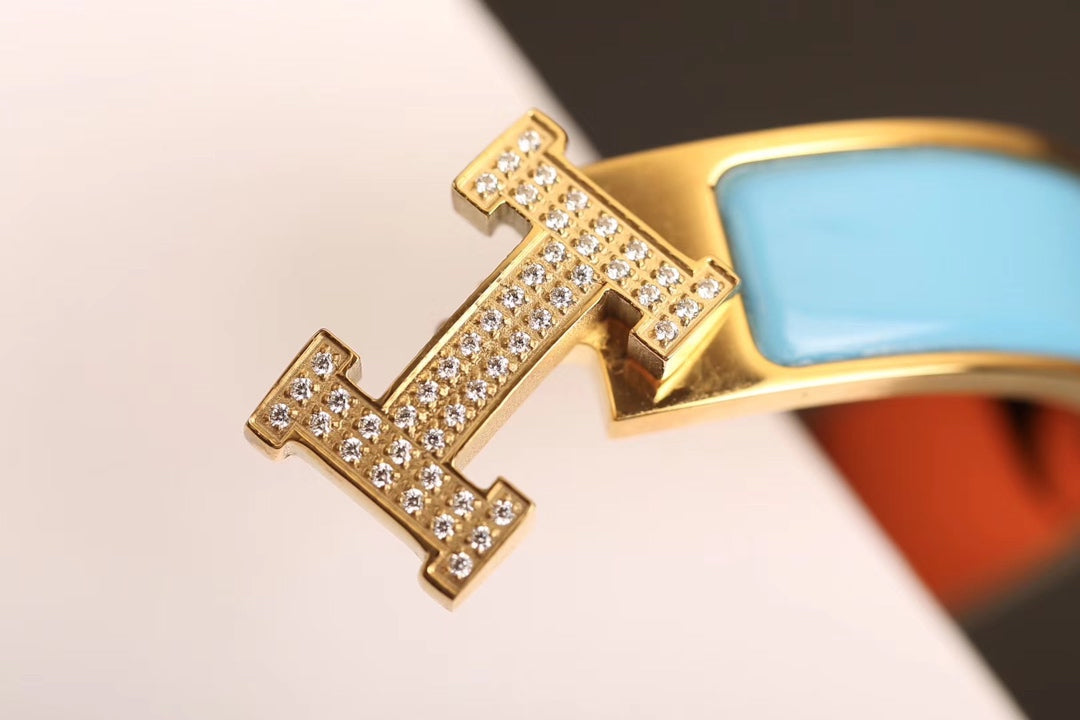 [Regal Gem]H CLOUD BLUE BRACELET GOLD DIAMOND
