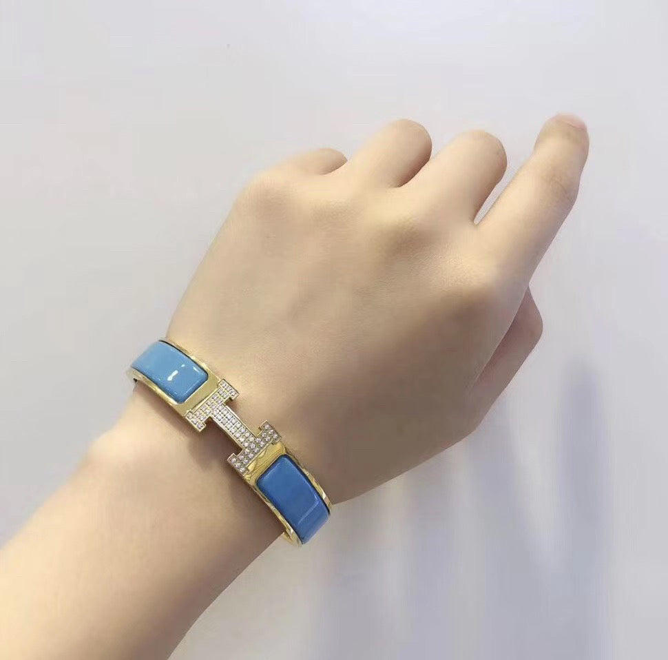 [Regal Gem]H CLOUD BLUE BRACELET GOLD DIAMOND