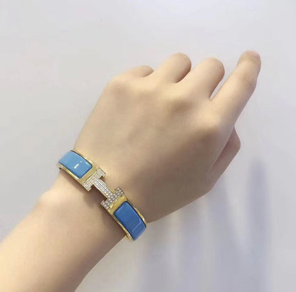 [Regal Gem]H CLOUD BLUE BRACELET GOLD DIAMOND