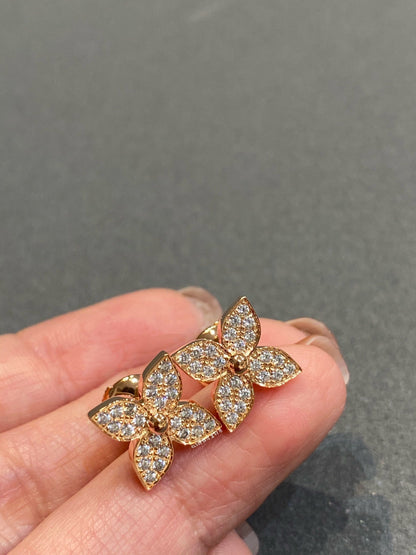 [Regal Gem]STAR DIAMOND EARRINGS