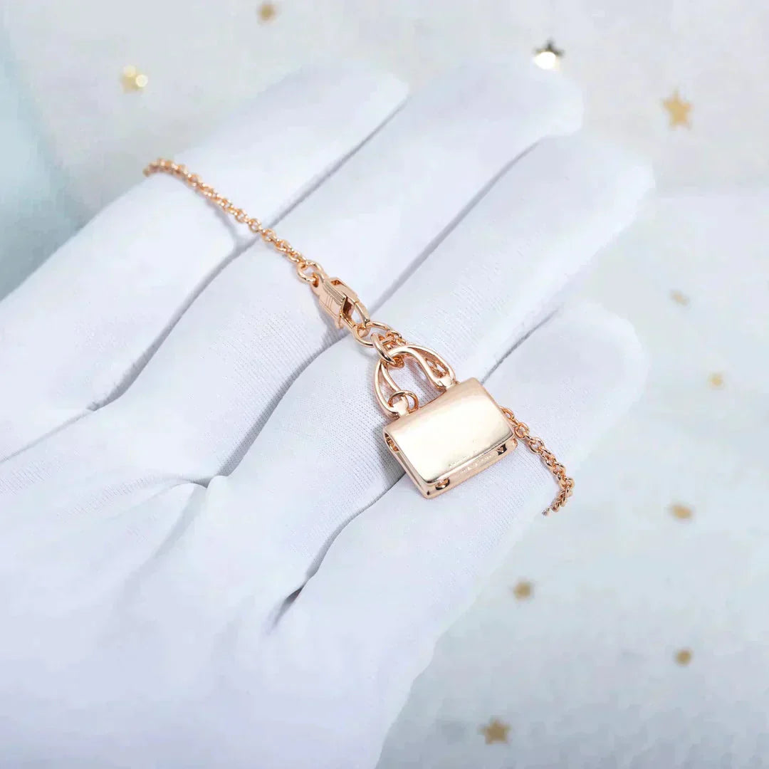 [Regal Gem]AMULETTE PEDANT Regal Gem GOLD NECKLACE