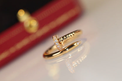 [Regal Gem]JUSTE RING 2.65MM GOLD DIAMOND