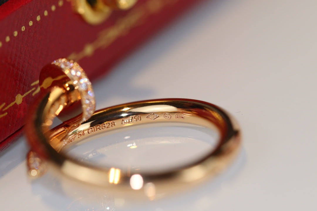 [Regal Gem]JUSTE RING 2.65MM GOLD DIAMOND