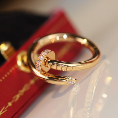 [Regal Gem]JUSTE RING 2.65MM GOLD DIAMOND