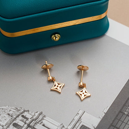 [Regal Gem]STAR EARRINGS GOLD