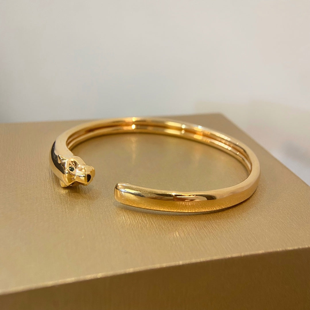 [Regal Gem]PANTHERE GOLD OPEN BRACELET
