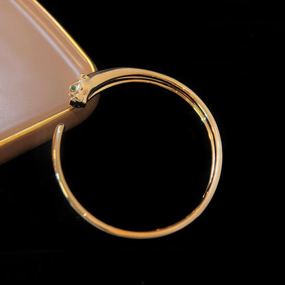 [Regal Gem]PANTHERE GOLD OPEN BRACELET