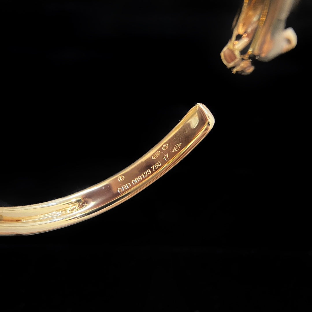 [Regal Gem]PANTHERE GOLD OPEN BRACELET