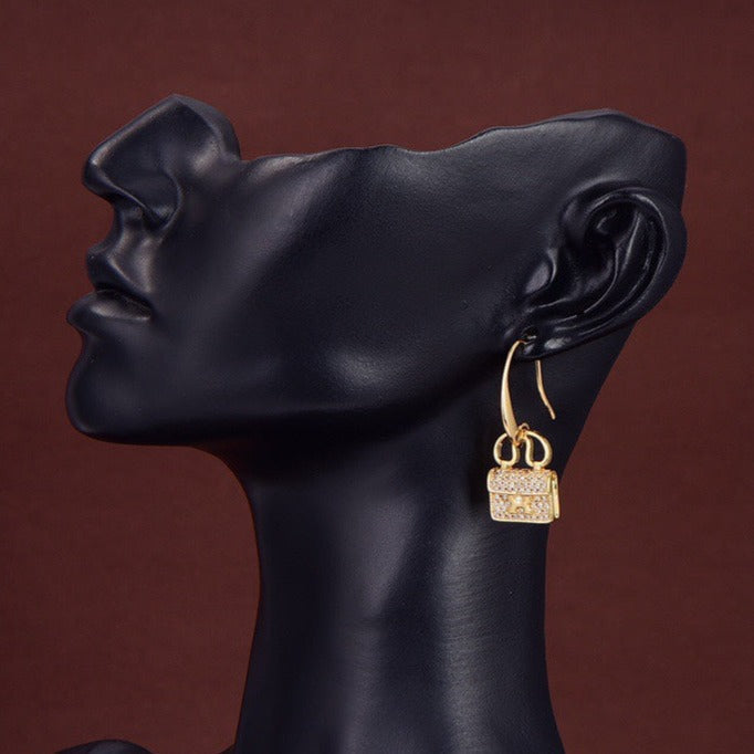 [Regal Gem]KELLY DIAMOND EARRINGS