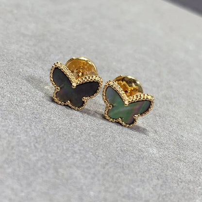 [Regal Gem]BUTTERFLY DARK MOP  EARRINGS