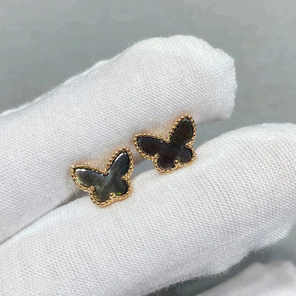 [Regal Gem]BUTTERFLY DARK MOP  EARRINGS