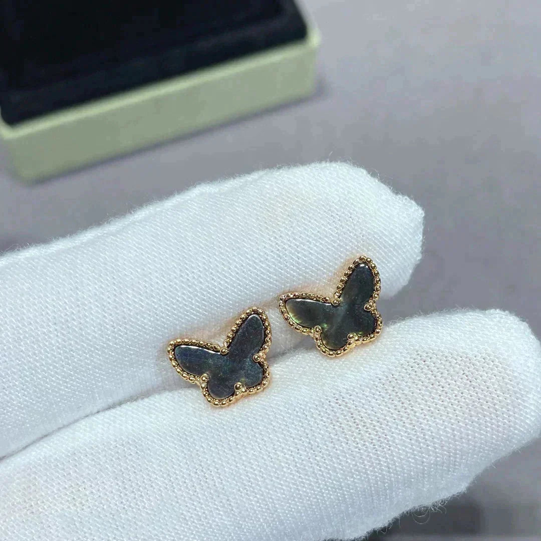 [Regal Gem]BUTTERFLY DARK MOP  EARRINGS
