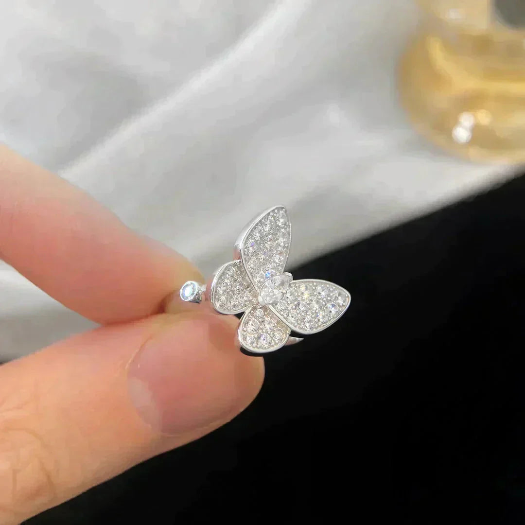 [Regal Gem]BUTTERFLY DIAMOND RING