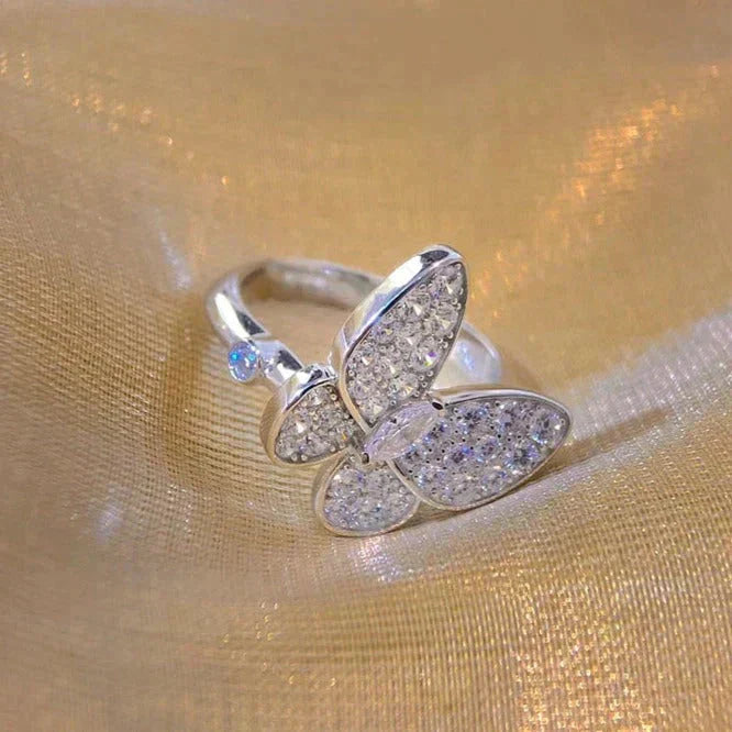 [Regal Gem]BUTTERFLY DIAMOND RING