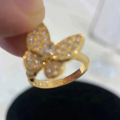 [Regal Gem]BUTTERFLY DIAMOND RING