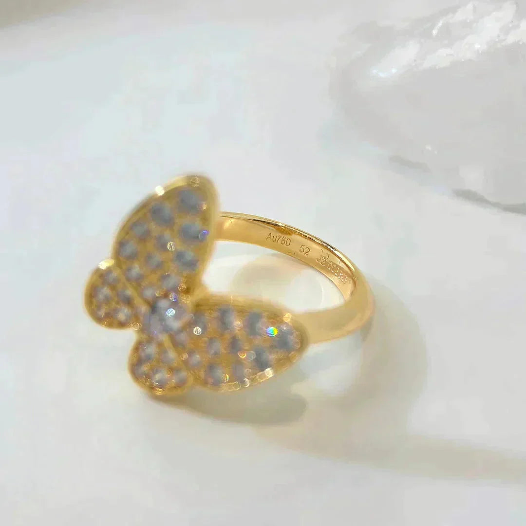 [Regal Gem]BUTTERFLY DIAMOND RING