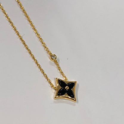[Regal Gem]STAR BLACK MOP NECKLACE