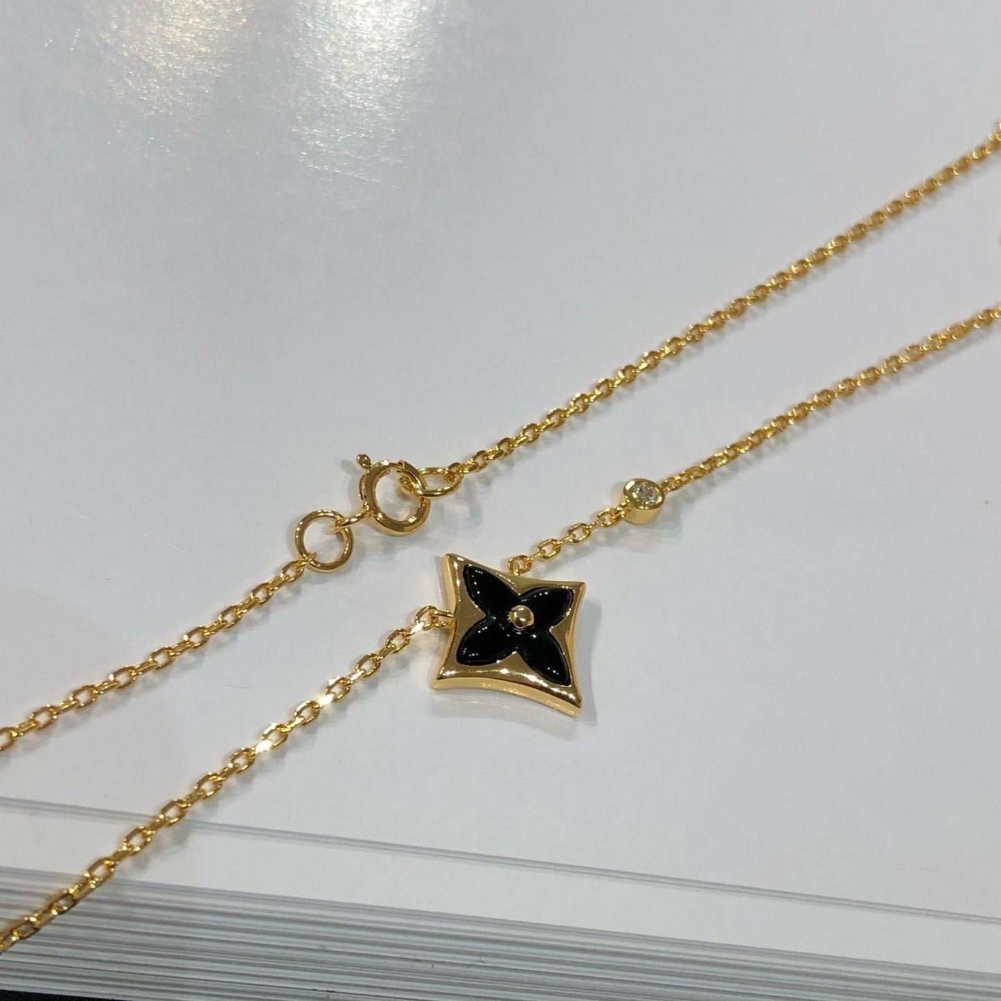 [Regal Gem]STAR BLACK MOP NECKLACE