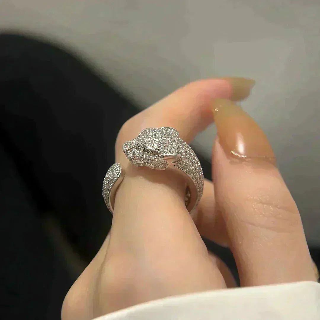 [Regal Gem]PANTHERE 5.5MM ALL DIAMOND RING