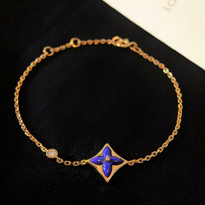 [Regal Gem]COLOR STAR PINK GOLD DIAMOND BRACELET