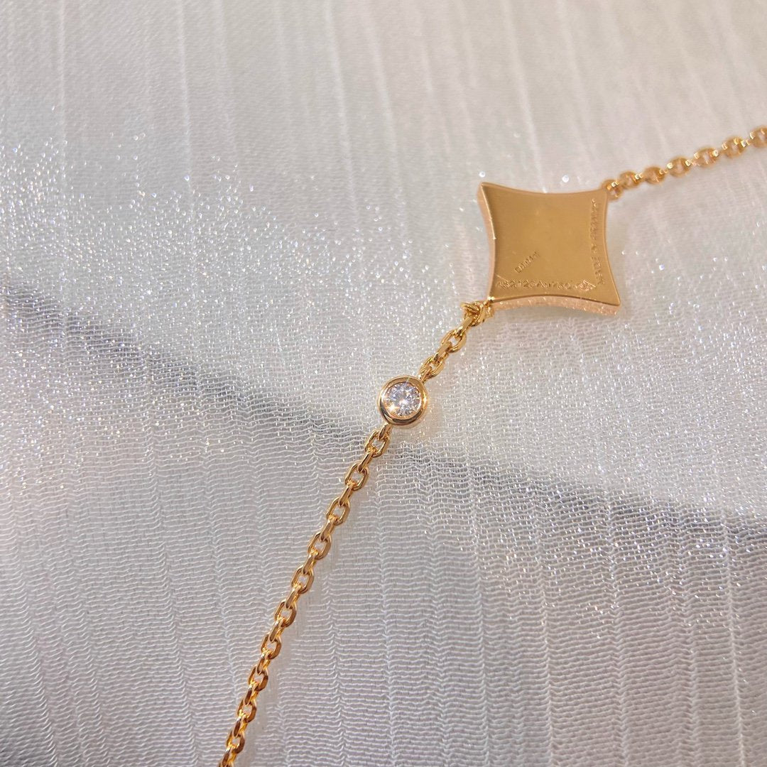 [Regal Gem]COLOR STAR PINK GOLD DIAMOND BRACELET