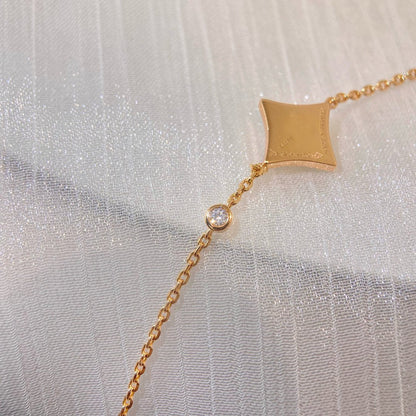 [Regal Gem]COLOR STAR PINK GOLD DIAMOND BRACELET