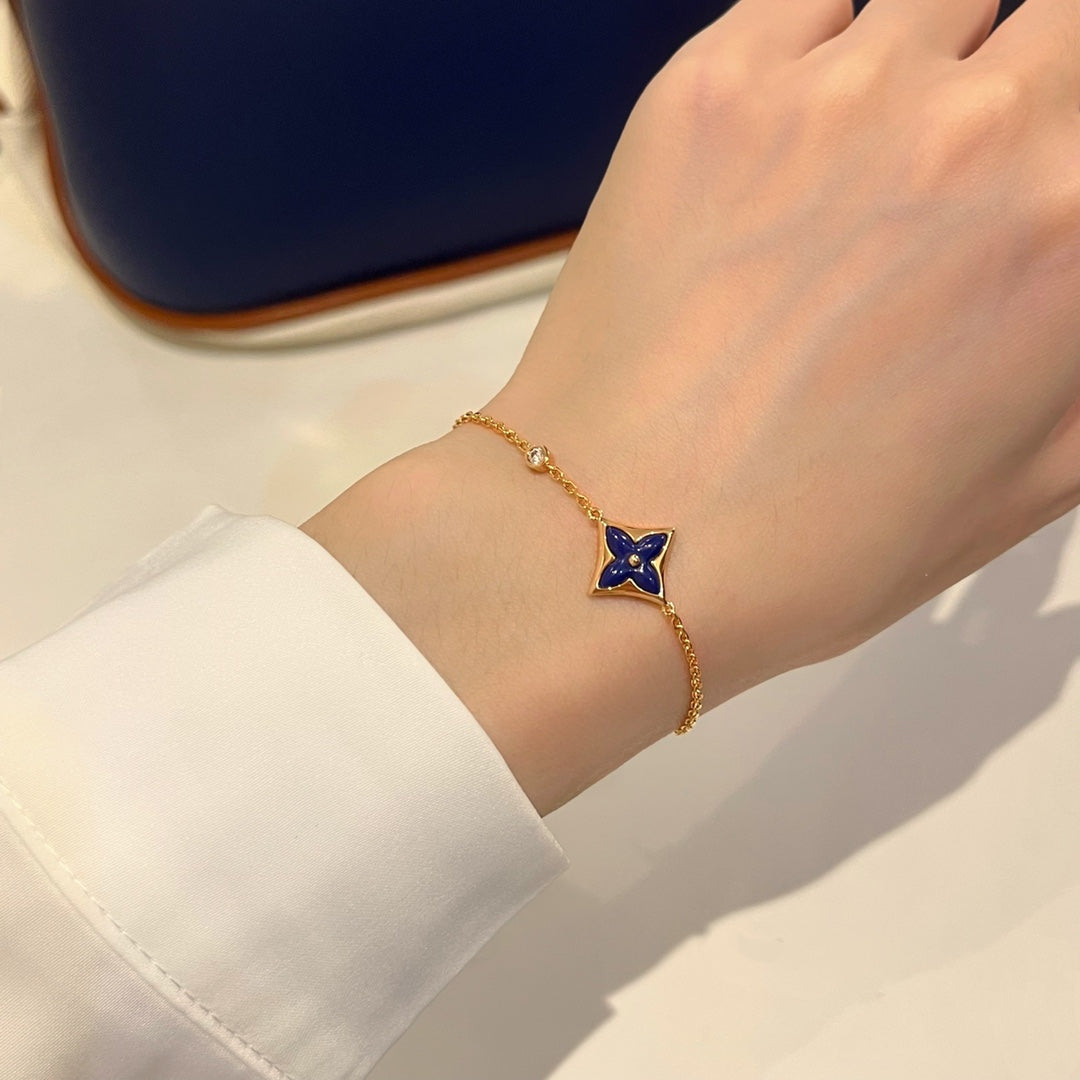 [Regal Gem]COLOR STAR PINK GOLD DIAMOND BRACELET