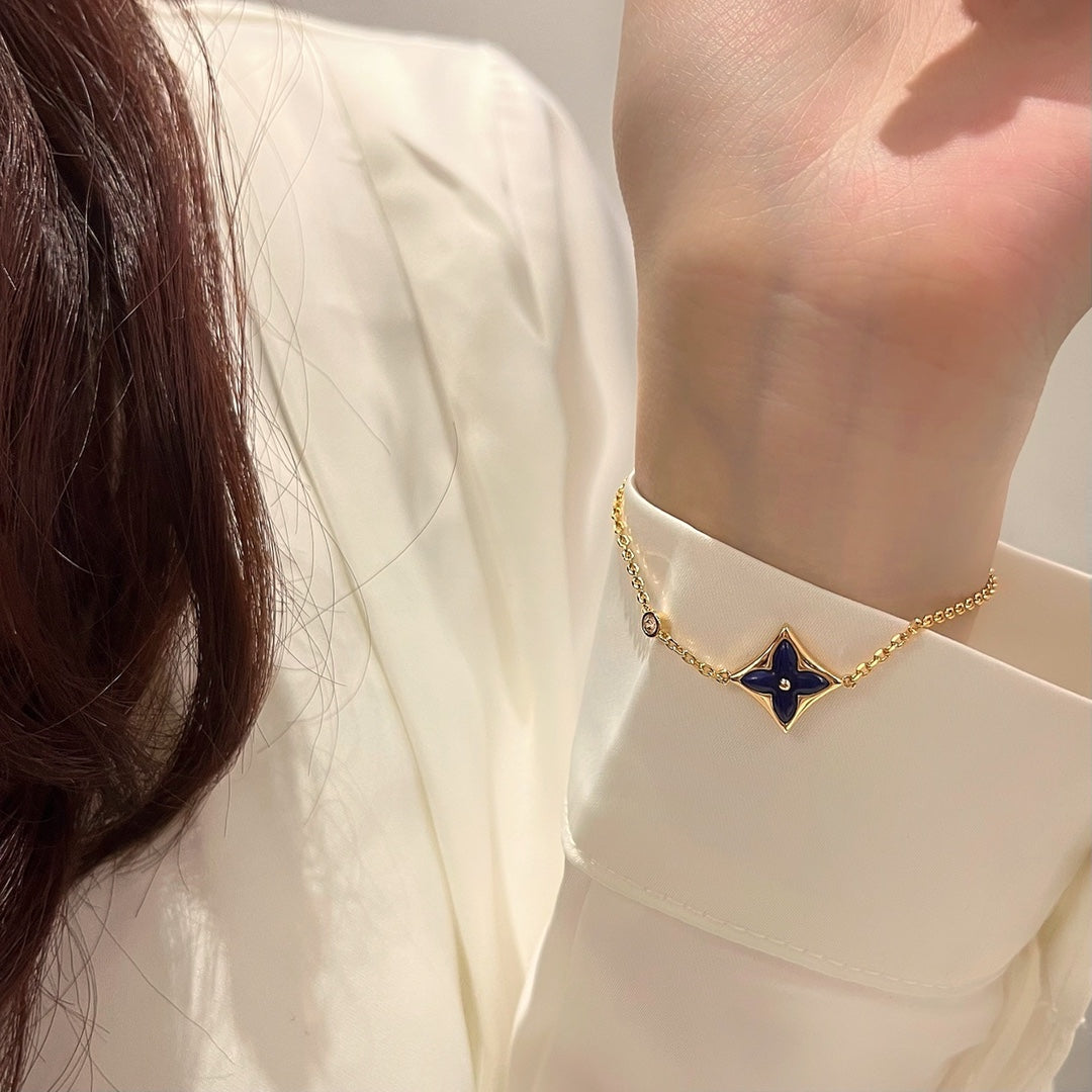 [Regal Gem]COLOR STAR PINK GOLD DIAMOND BRACELET