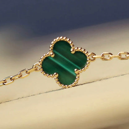 [Regal Gem]CLOVER 20 MOTIFS MALACHITE GOLD